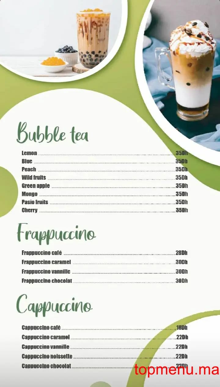 Restaurant La Villa del padre menu page 1 La Villa del padre menu page 1