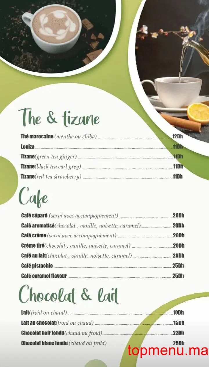 Restaurant La Villa del padre menu page 2 La Villa del padre menu page 2