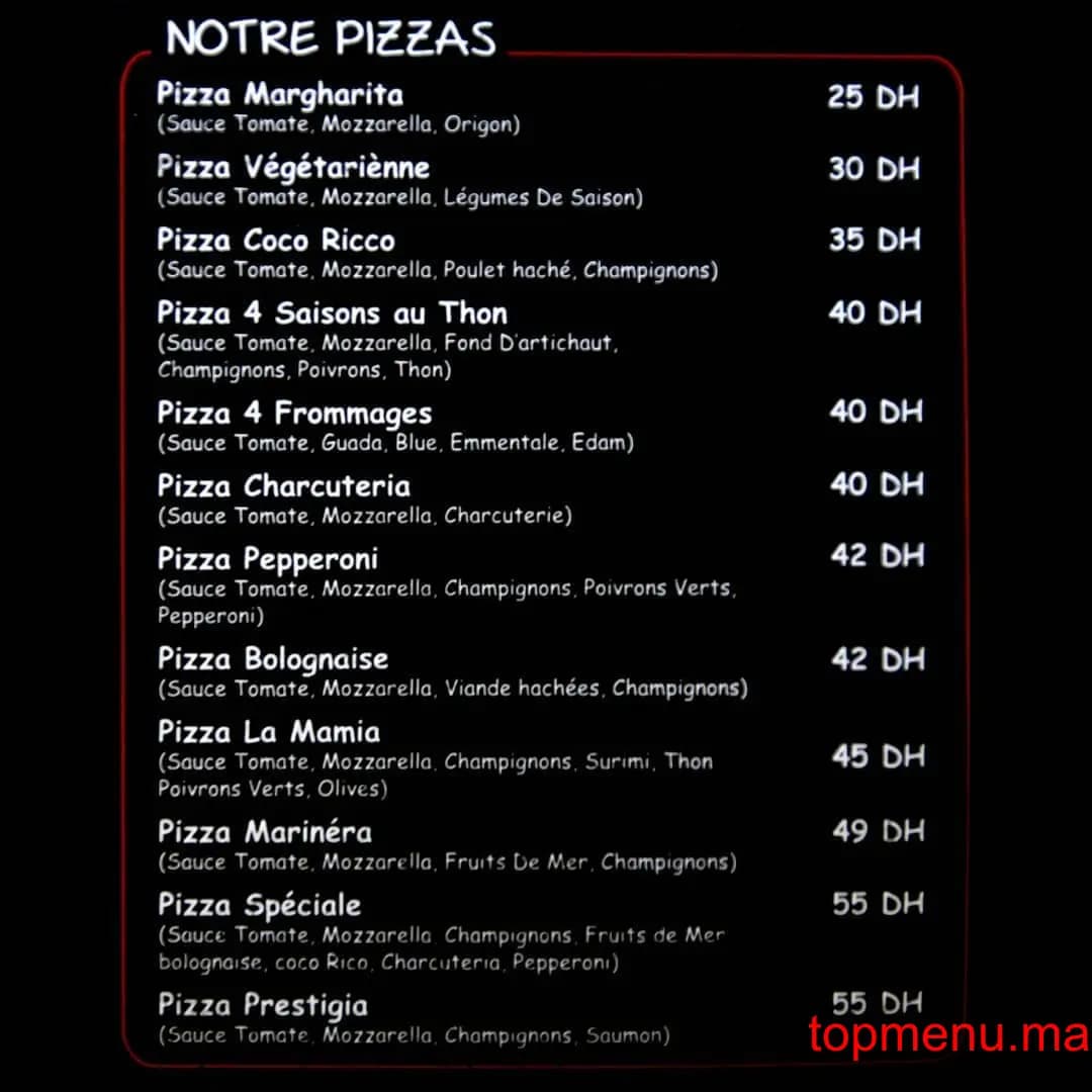 Restaurant Grillade ADIL menu page 3 Grillade ADIL menu page 3