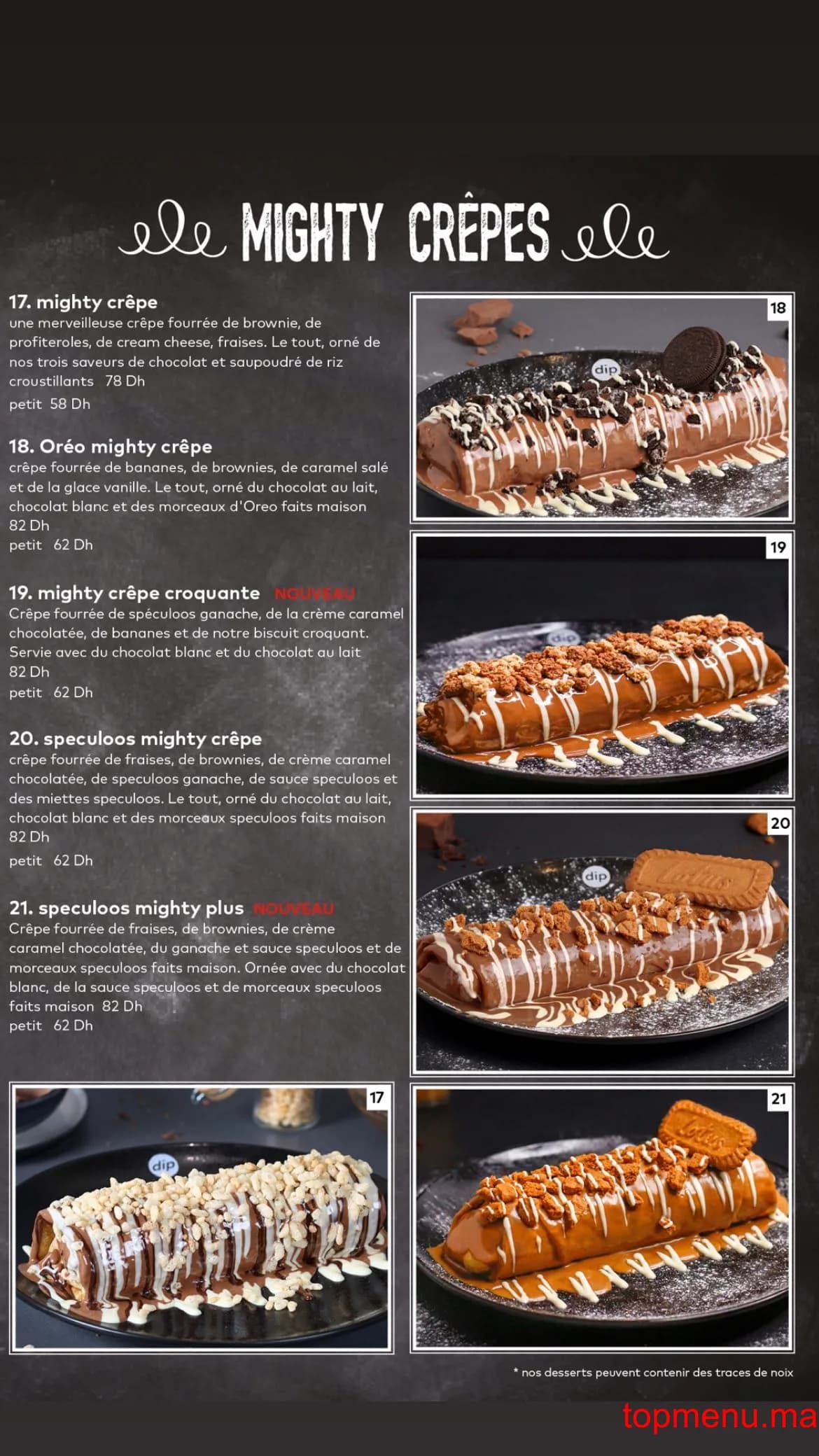 Restaurant dip n dip Arribat Center menu page 4 dip n dip Arribat Center menu page 4