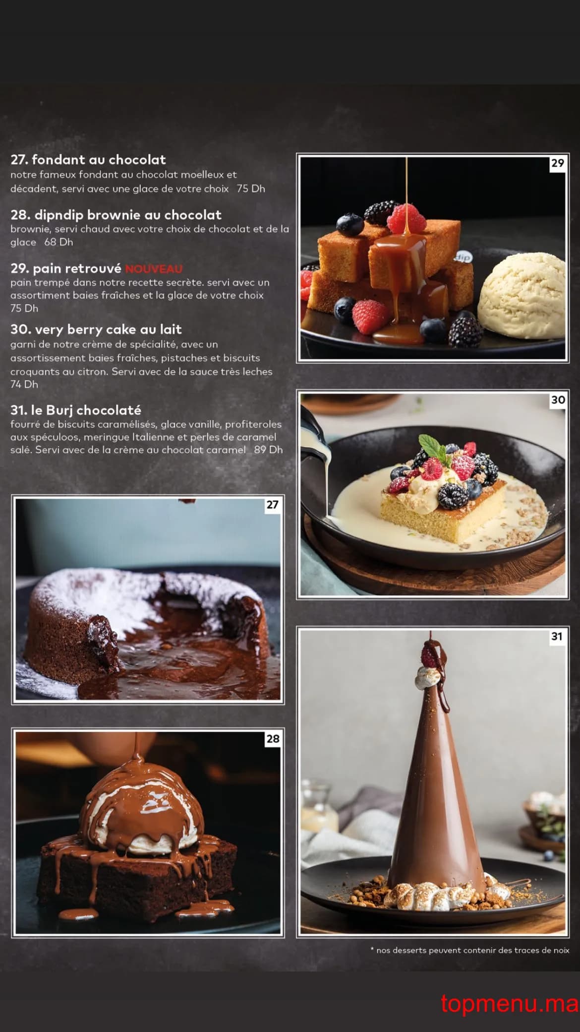 Restaurant dip n dip Hay Ryad menu page 6 dip n dip Hay Ryad menu page 6