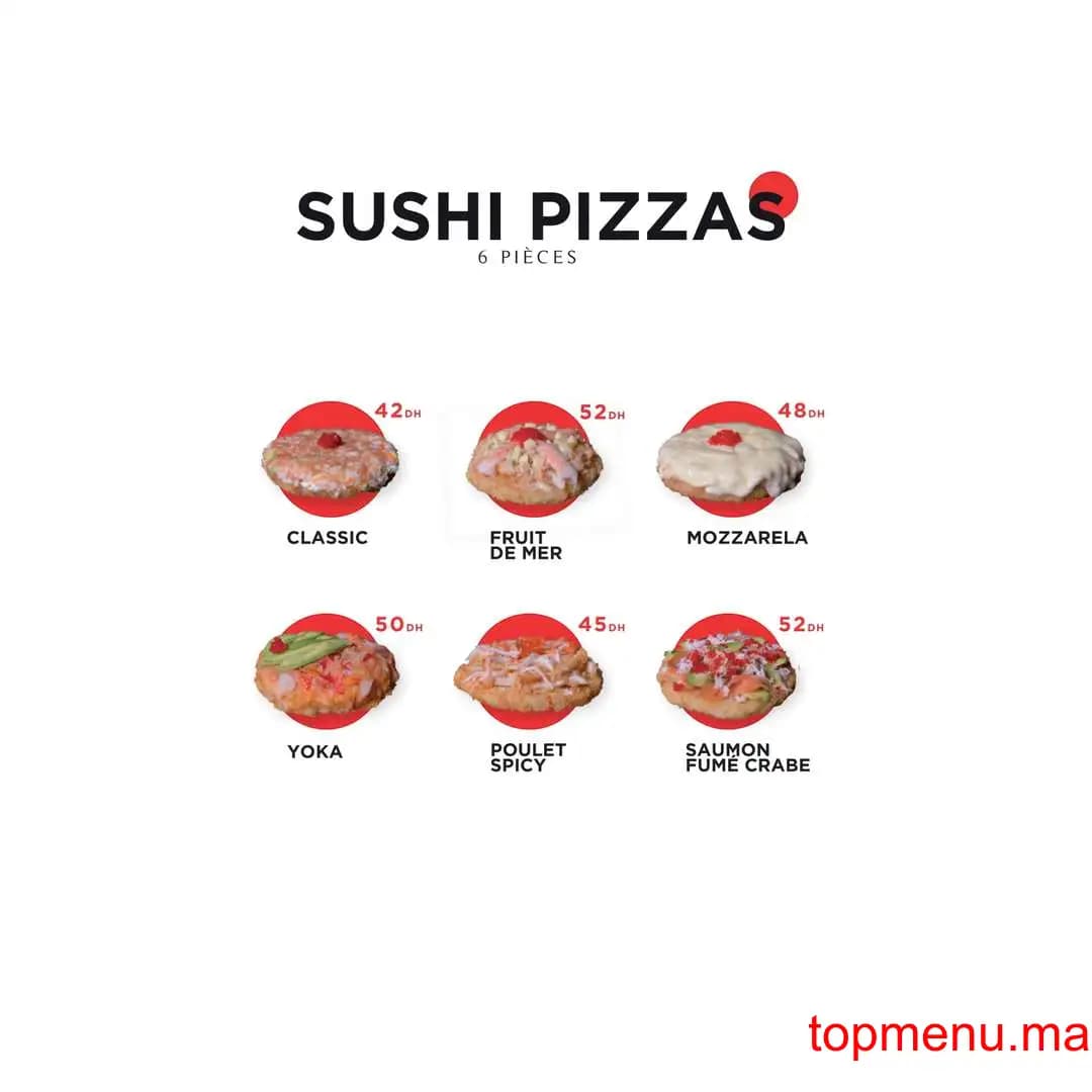 Restaurant Yoka sushi menu page 15 Yoka sushi menu page 15
