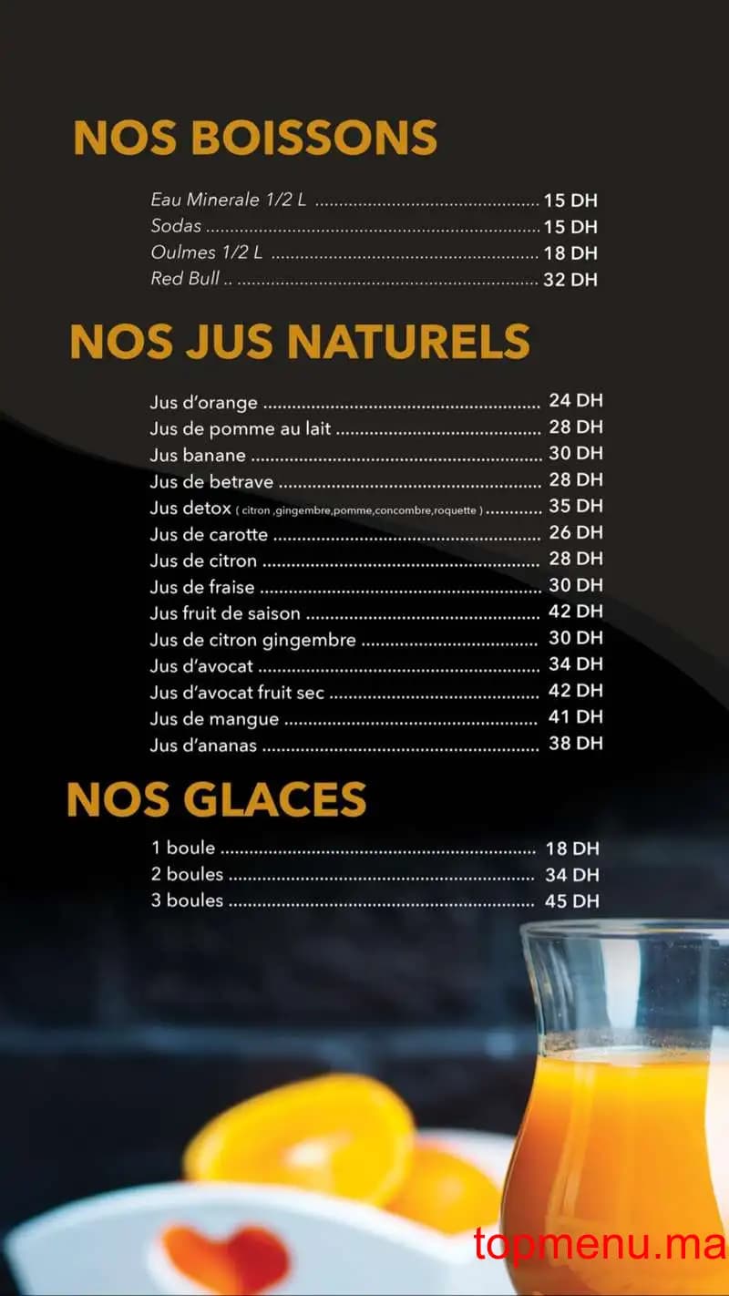 Restaurant Fratello Mahaj Ryad menu page 8 Fratello Mahaj Ryad menu page 8