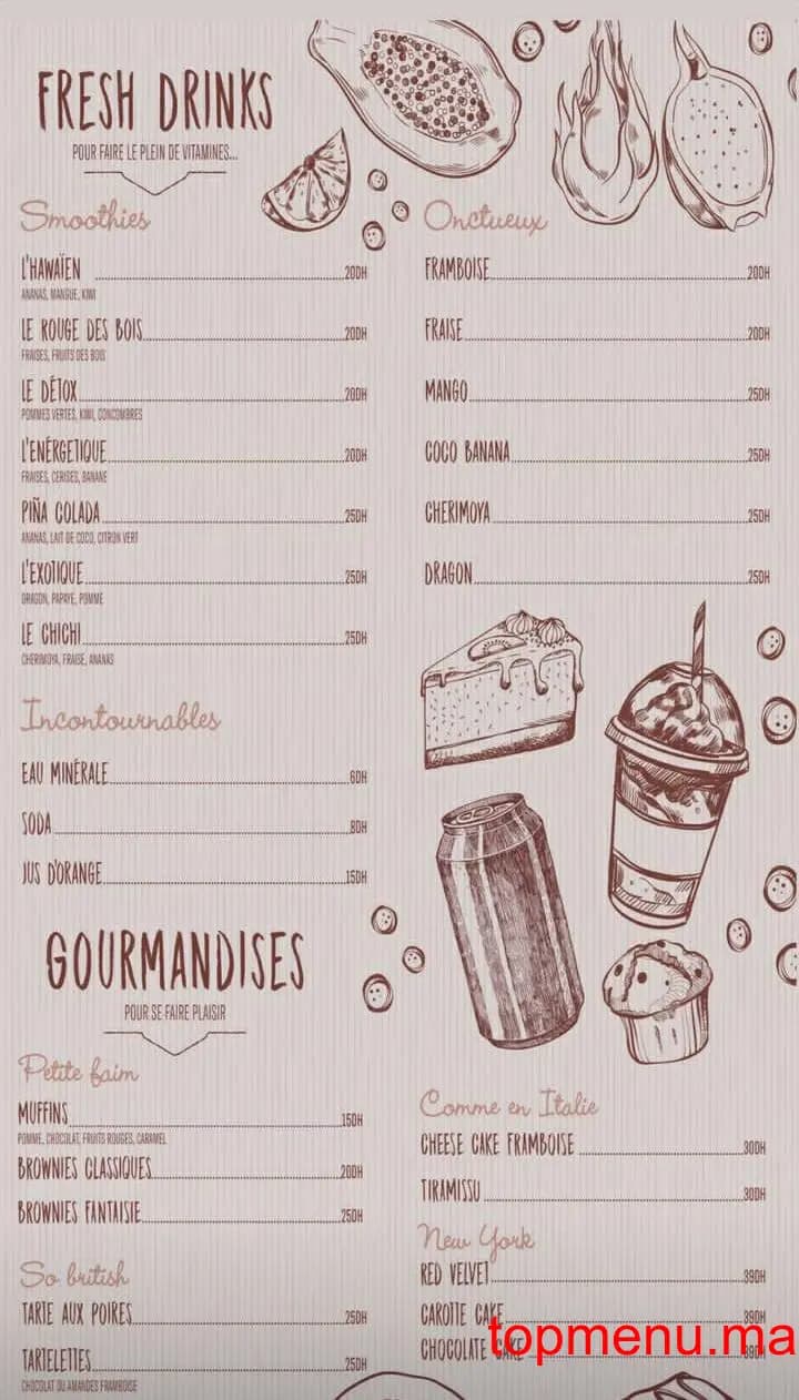 Restaurant Sigma Kitchens menu page 6 Sigma Kitchens menu page 6