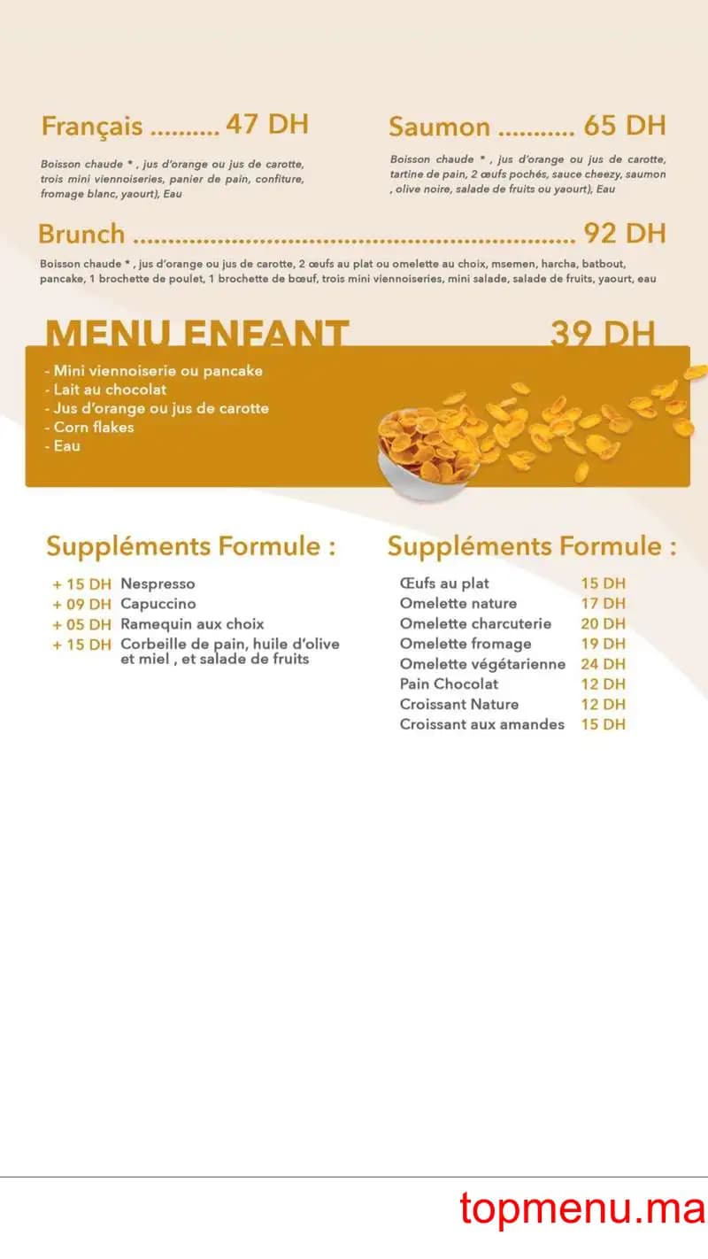 Restaurant Fratello Mahaj Ryad menu page 2 Fratello Mahaj Ryad menu page 2