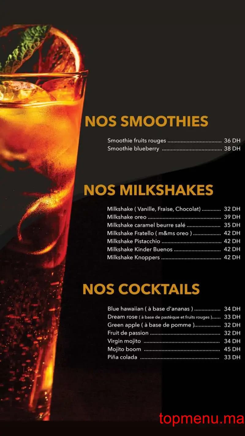 Restaurant Fratello Mahaj Ryad menu page 9 Fratello Mahaj Ryad menu page 9