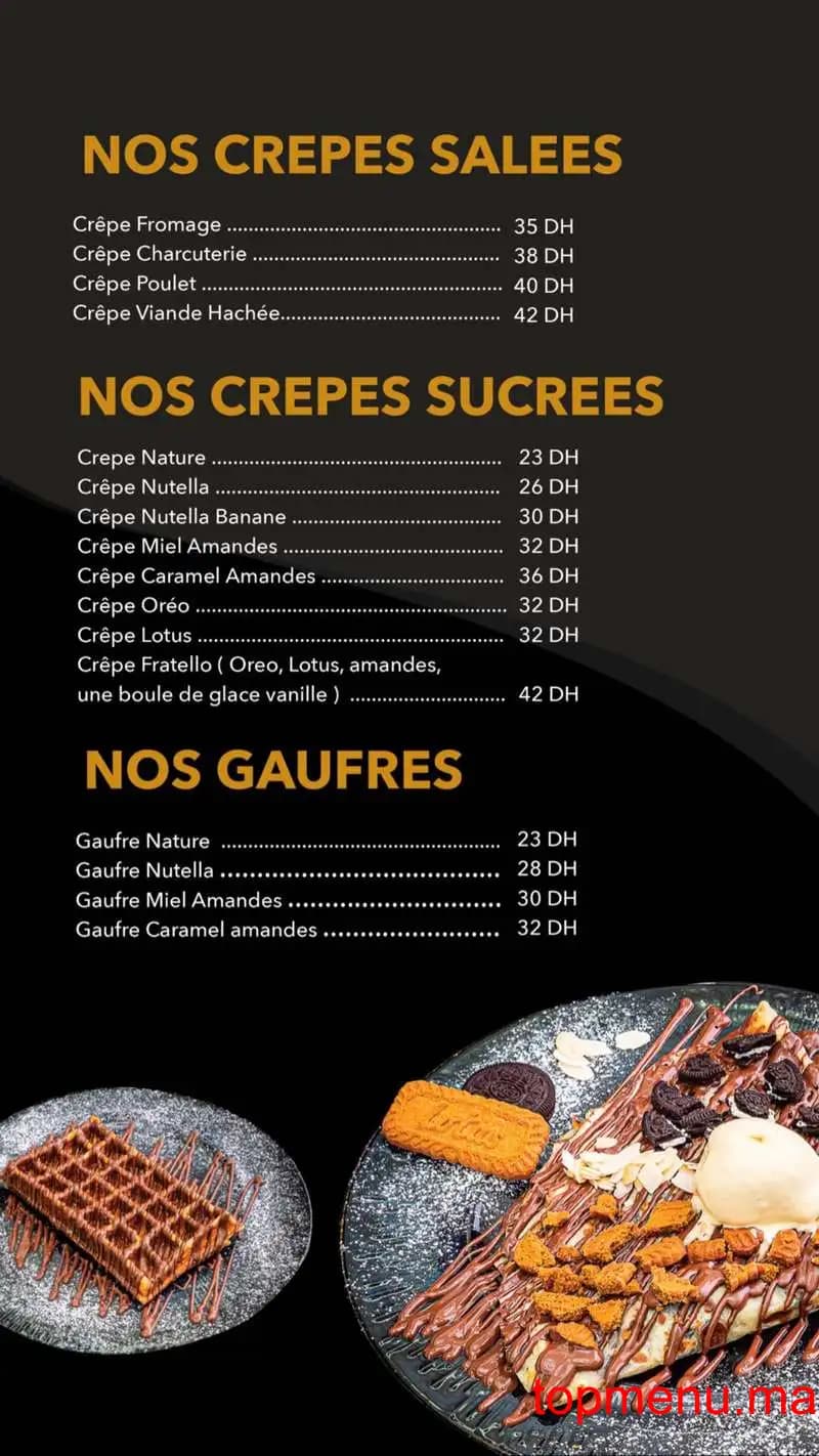 Restaurant Fratello Mahaj Ryad menu page 10 Fratello Mahaj Ryad menu page 10