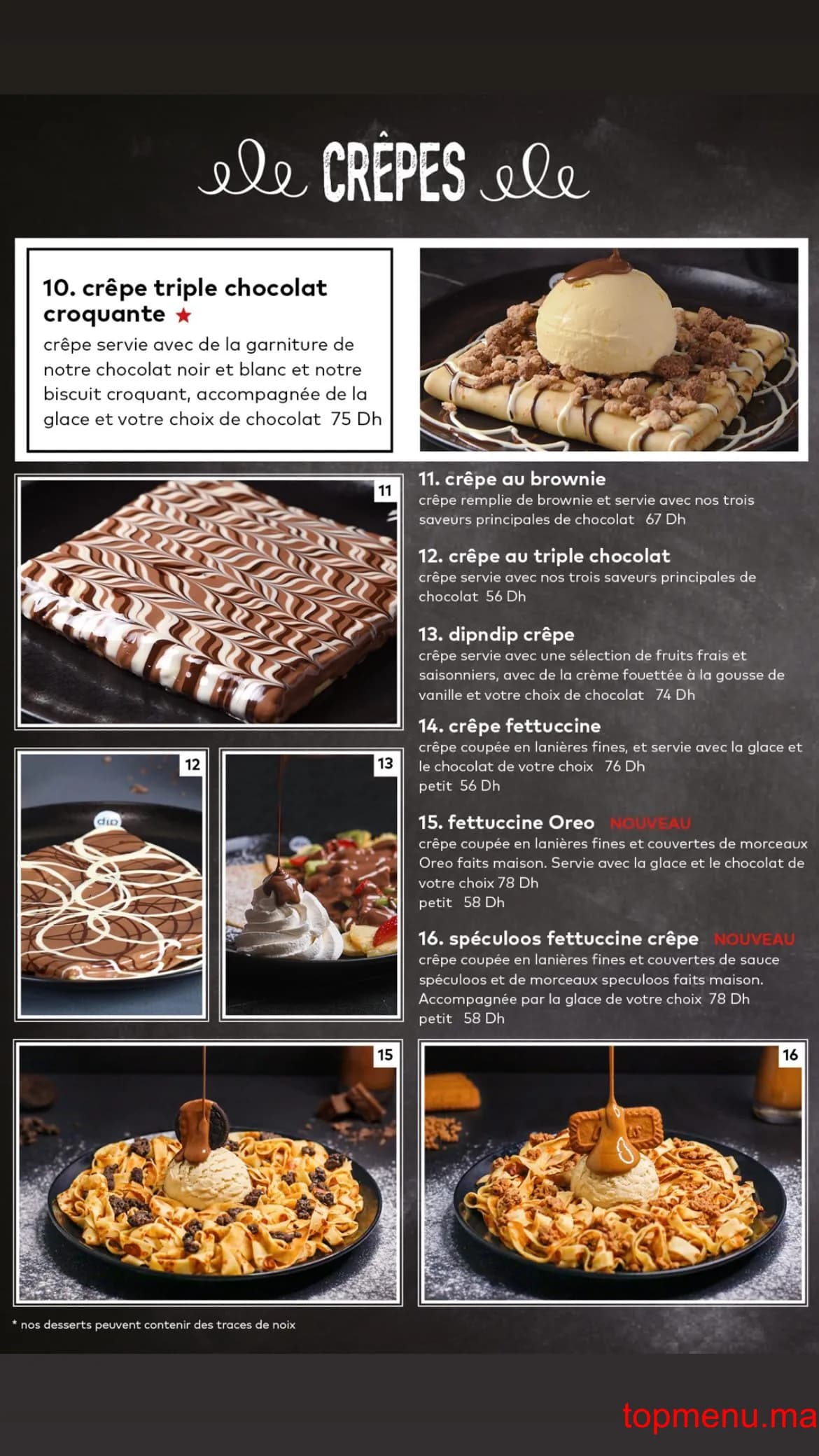 Restaurant dip n dip Arribat Center menu page 3 dip n dip Arribat Center menu page 3