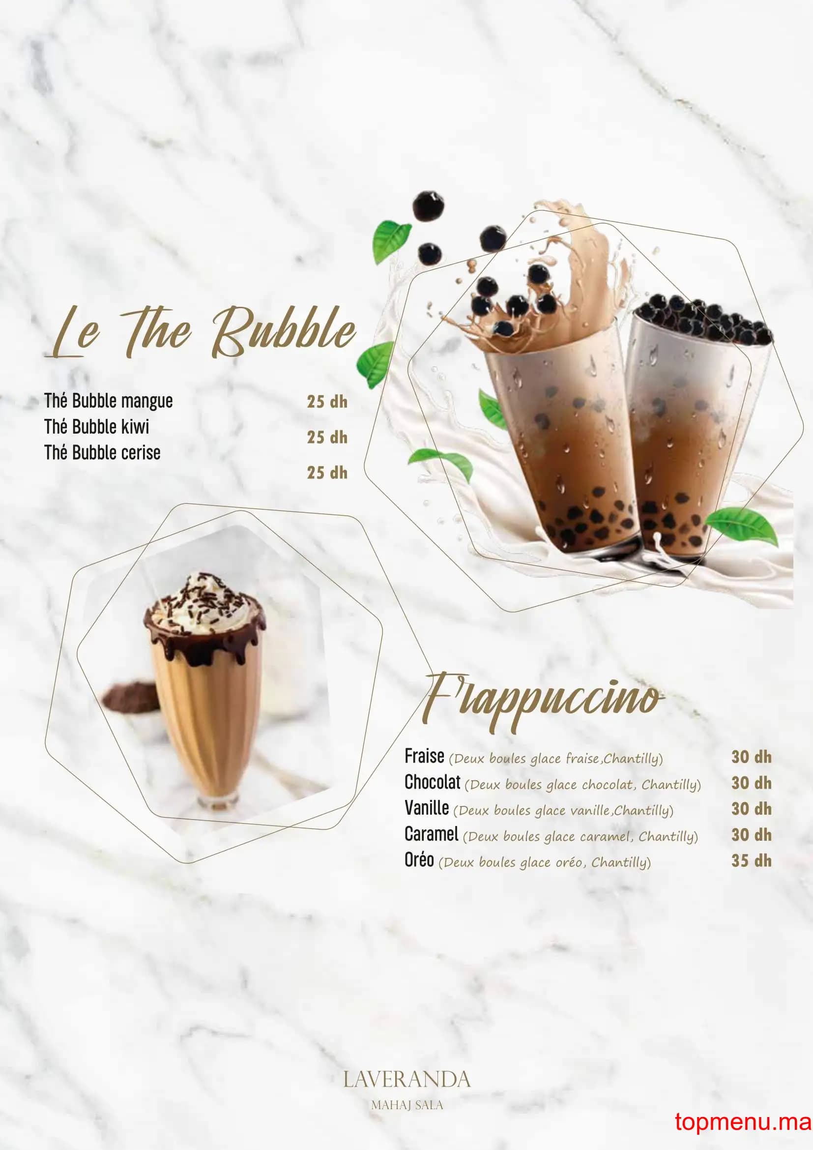 Restaurant LAVERANDA menu page 10 LAVERANDA menu page 10