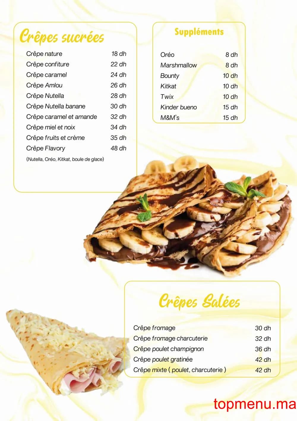 Restaurant Flavory Coffee House menu page 12 Flavory Coffee House menu page 12