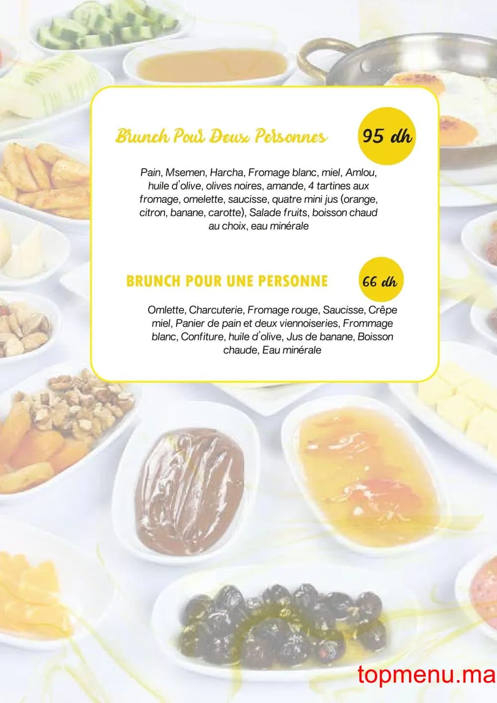 Restaurant Flavory Coffee House menu page 4 Flavory Coffee House menu page 4