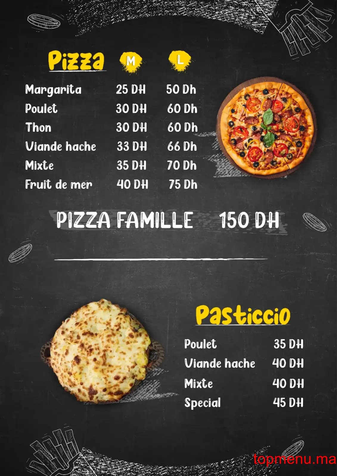 Restaurant Tacos Lhanchi menu page 2 Tacos Lhanchi menu page 2