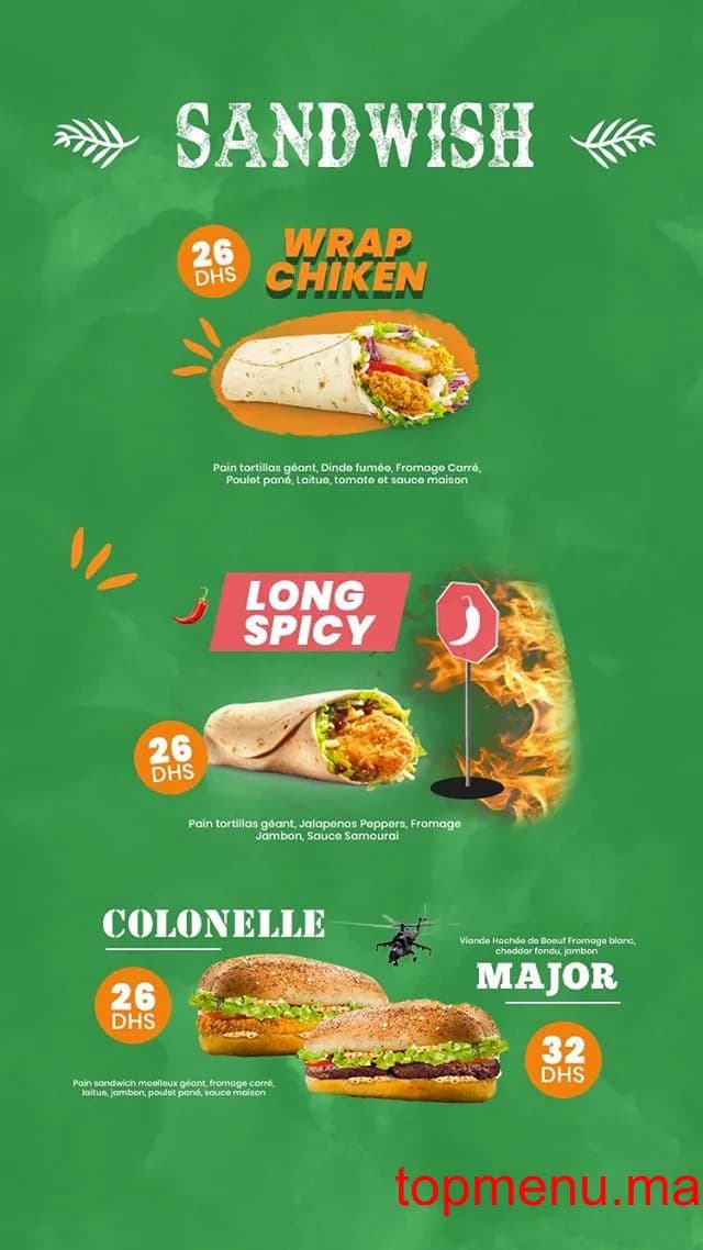 Restaurant Kool Fresh menu page 2 Kool Fresh menu page 2