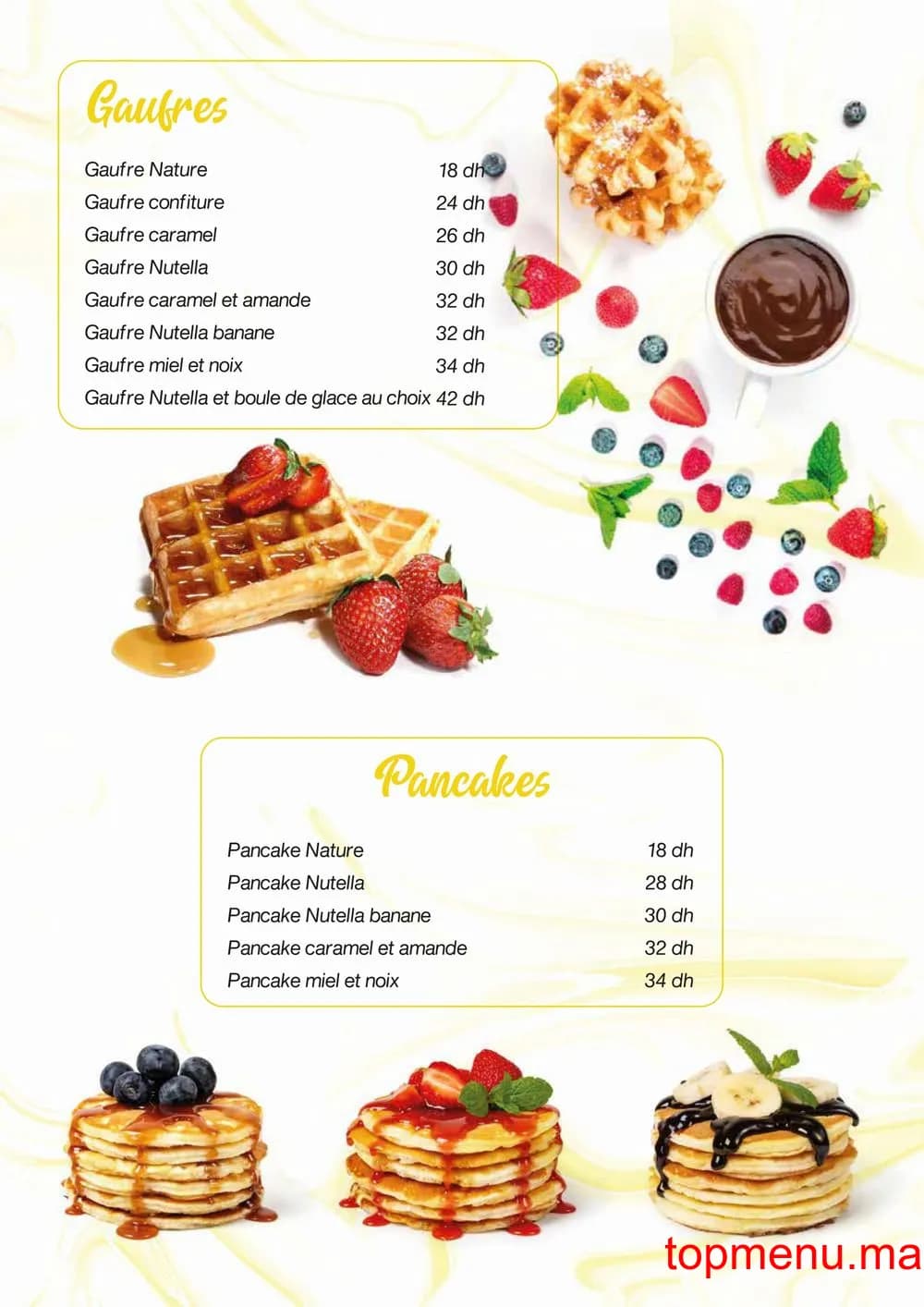 Restaurant Flavory Coffee House menu page 13 Flavory Coffee House menu page 13