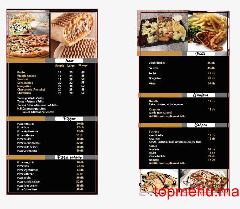 Restaurant Colombiana Ice menu page 12 Colombiana Ice menu page 12