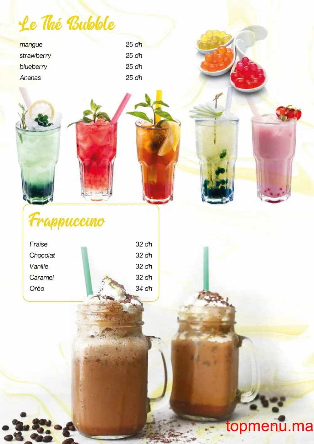 Restaurant Flavory Coffee House menu page 11 Flavory Coffee House menu page 11