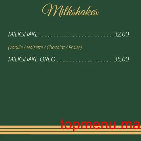 Restaurant Villa Carleton menu page 13 Villa Carleton menu page 13