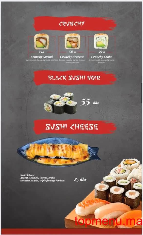 Restaurant Casa Sushi menu page 4 Casa Sushi menu page 4