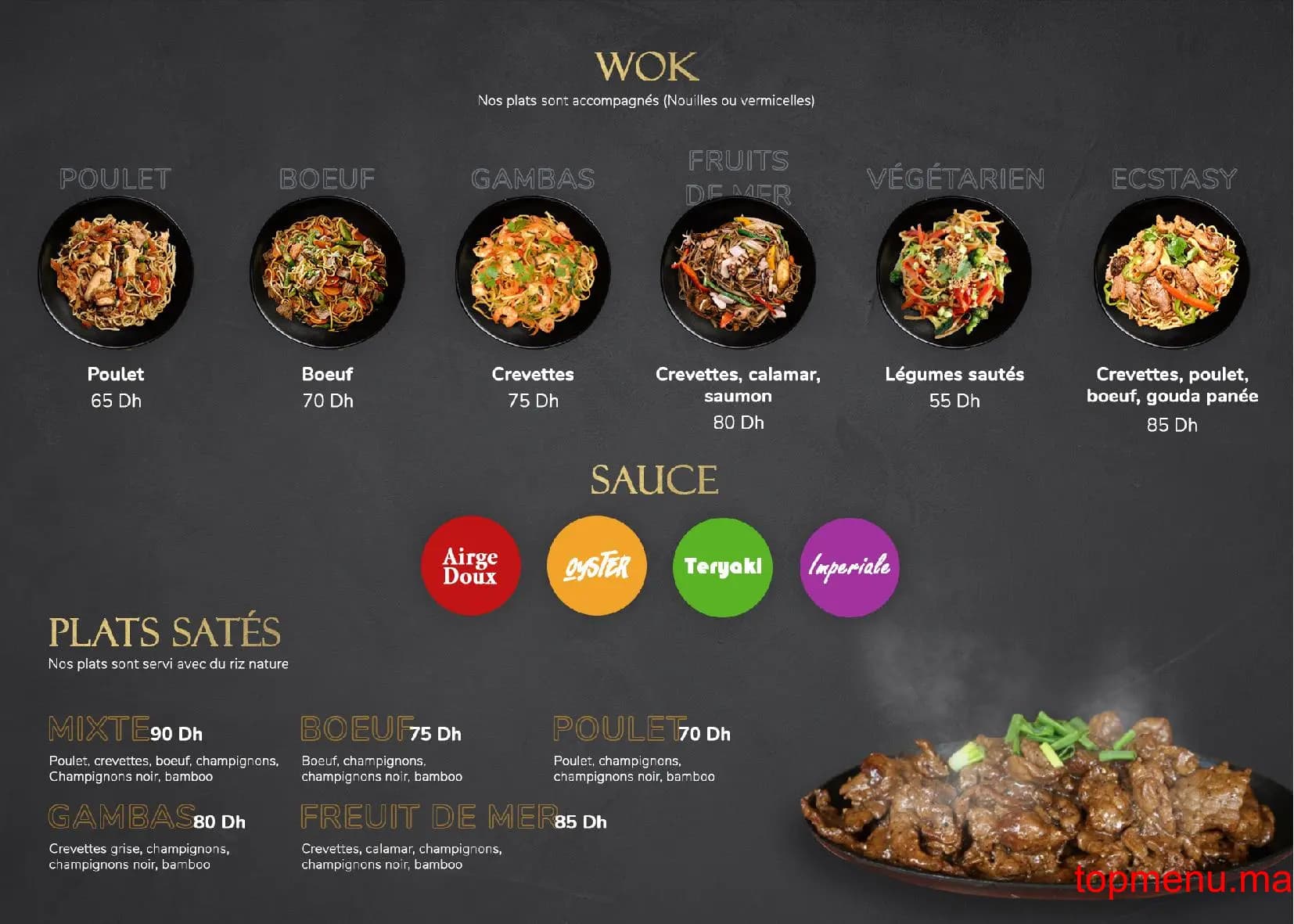 Restaurant Soju Sushi menu page 10 Soju Sushi menu page 10