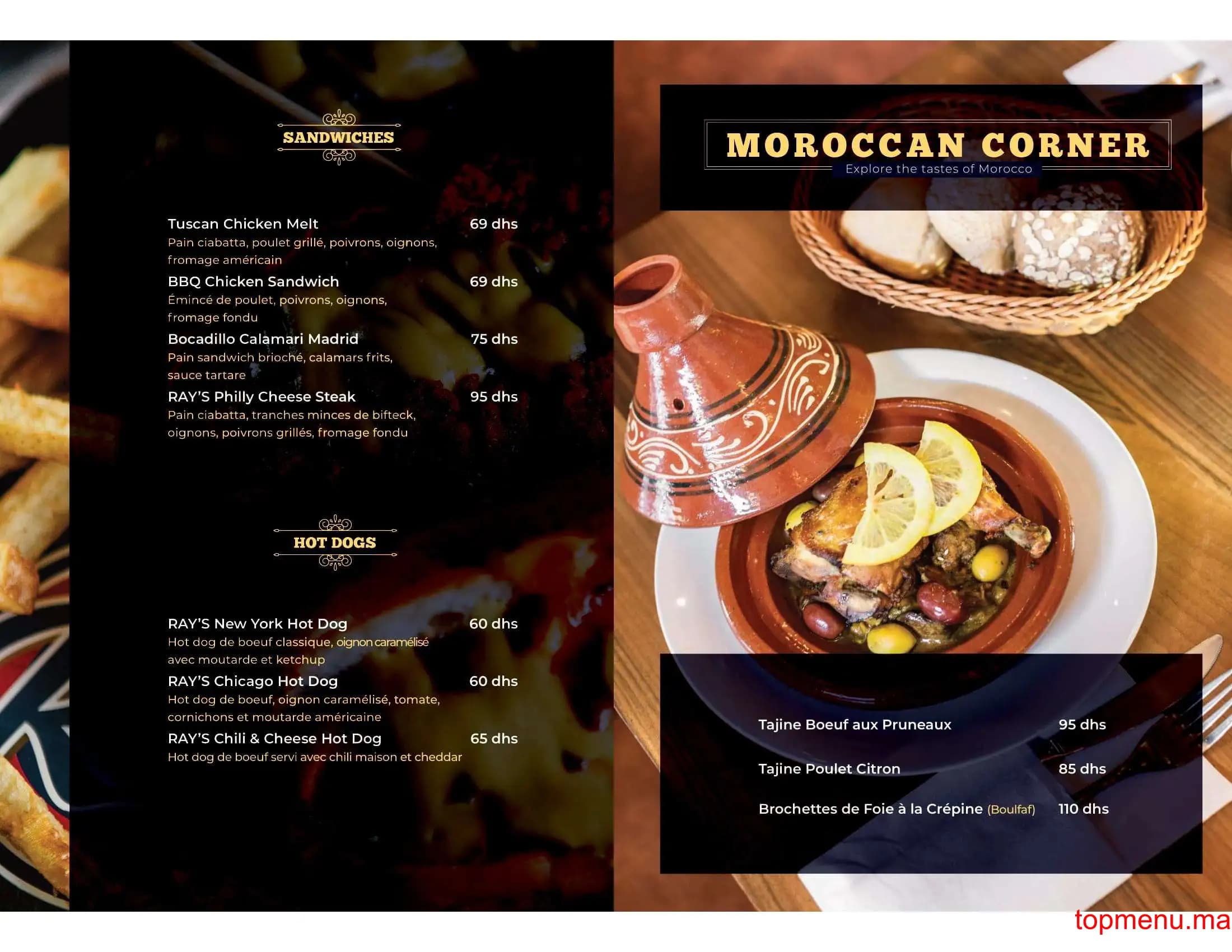 Restaurant Ray’s San Francisco menu page 11 Ray’s San Francisco menu page 11