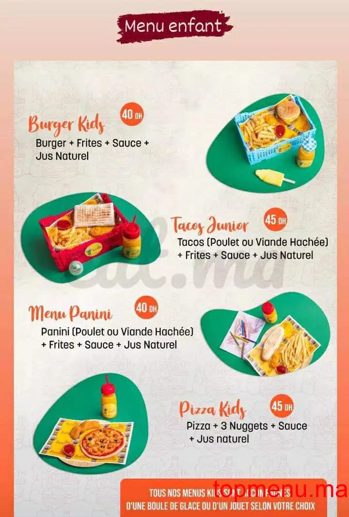 Restaurant Ibn Batouta menu page 4 Ibn Batouta menu page 4