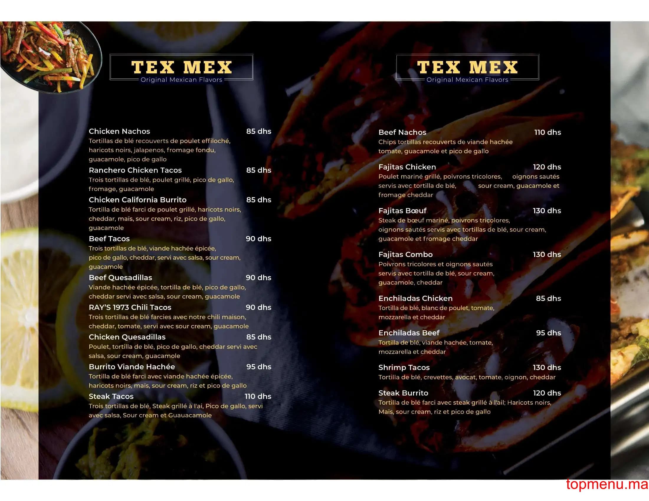 Restaurant Ray’s San Francisco menu page 9 Ray’s San Francisco menu page 9