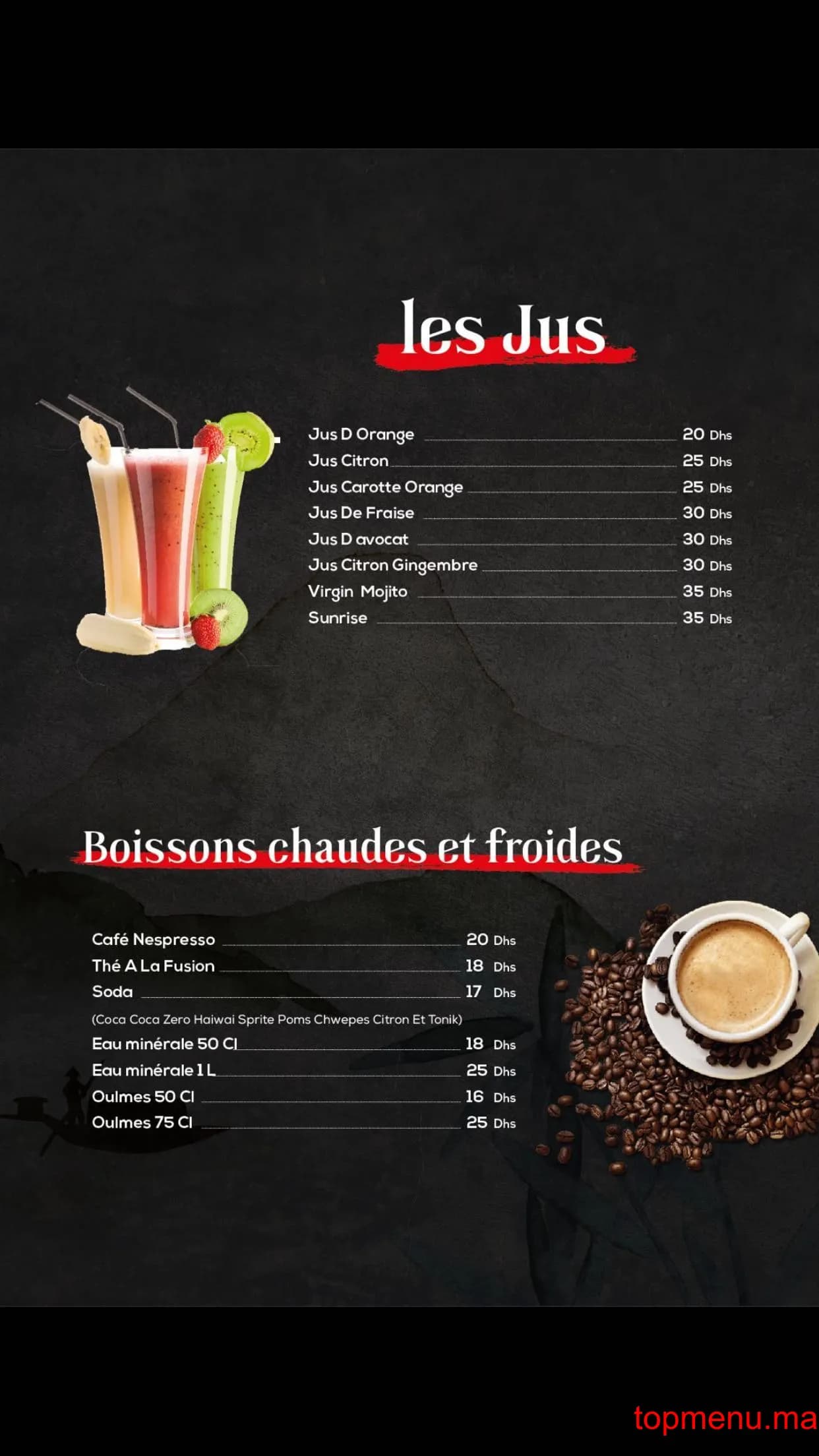 Restaurant Tong Thai menu page 14 Tong Thai menu page 14