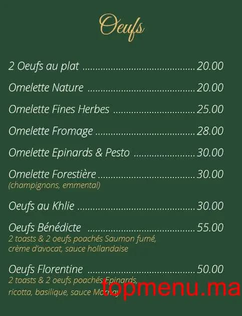 Restaurant Villa Carleton menu page 9 Villa Carleton menu page 9