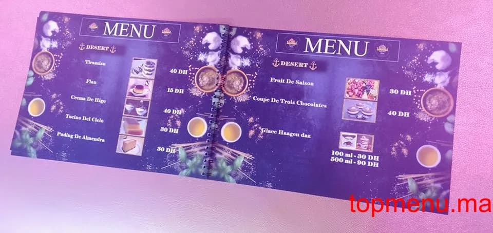 Restaurant La Cigala menu page 2 La Cigala menu page 2