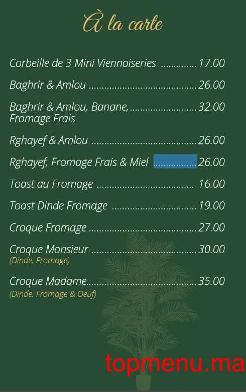 Restaurant Villa Carleton menu page 7 Villa Carleton menu page 7