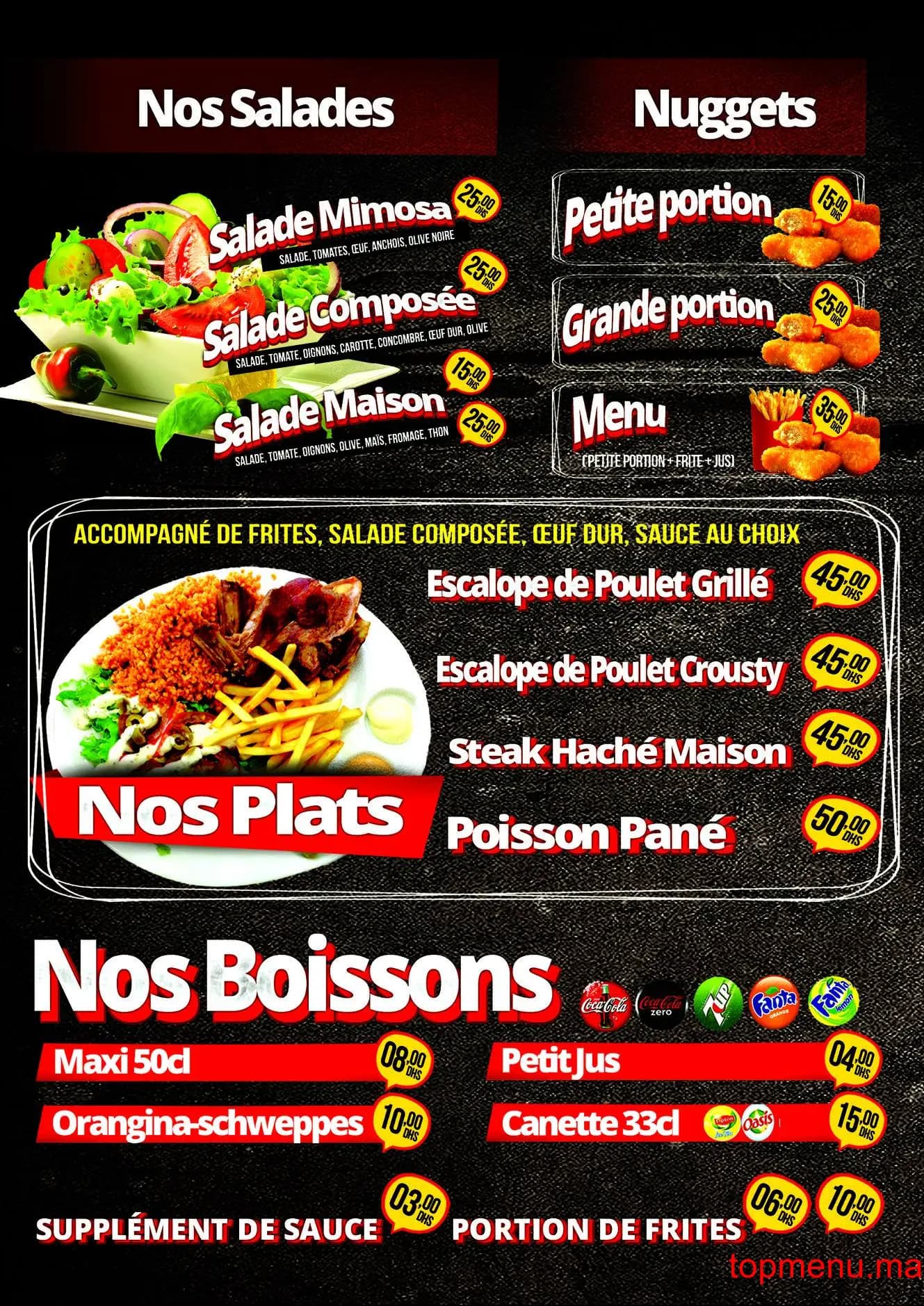 Restaurant Belgo burger menu page 2 Belgo burger menu page 2