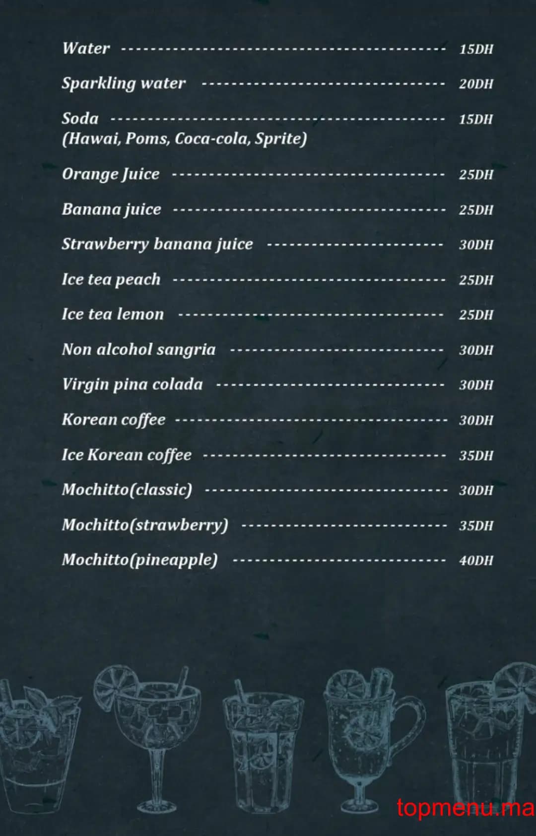 Restaurant Galbi Dak menu page 10 Galbi Dak menu page 10