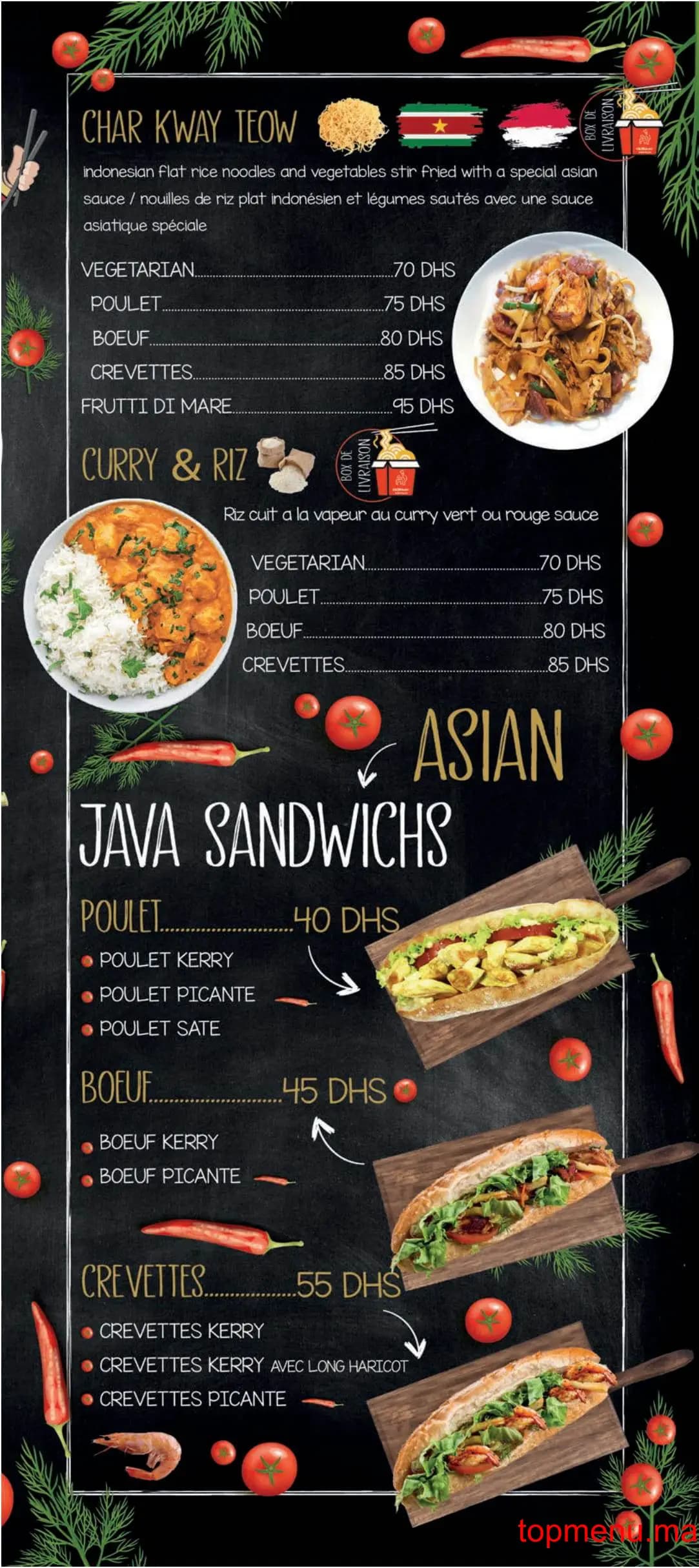 Restaurant Vespano Food Place menu page 9 Vespano Food Place menu page 9