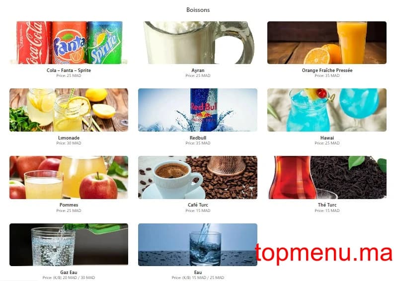 Restaurant Chef Yusuf by Faruk menu page 7 Chef Yusuf by Faruk menu page 7