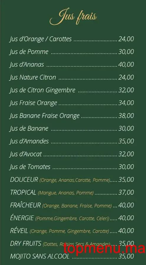 Restaurant Villa Carleton menu page 12 Villa Carleton menu page 12