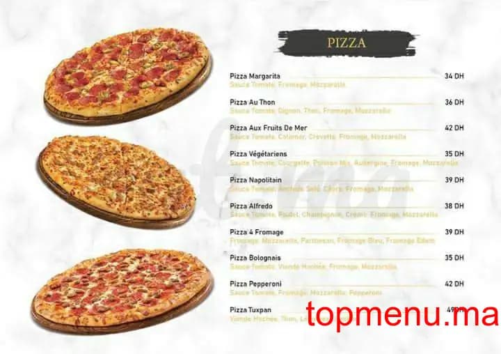 Restaurant Tuxpan_restaurant menu page 3 Tuxpan_restaurant menu page 3