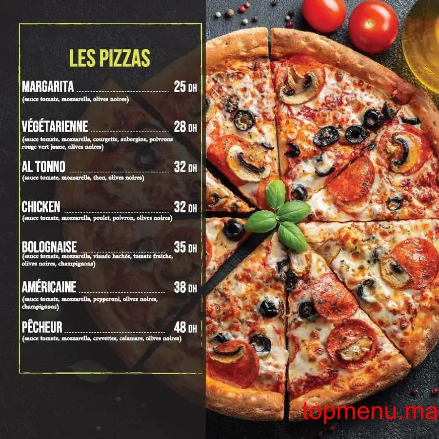 Restaurant La terrasse verte menu page 8 La terrasse verte menu page 8