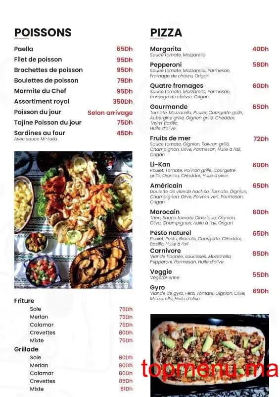 Restaurant Hashtag Pizza menu page 3 Hashtag Pizza menu page 3