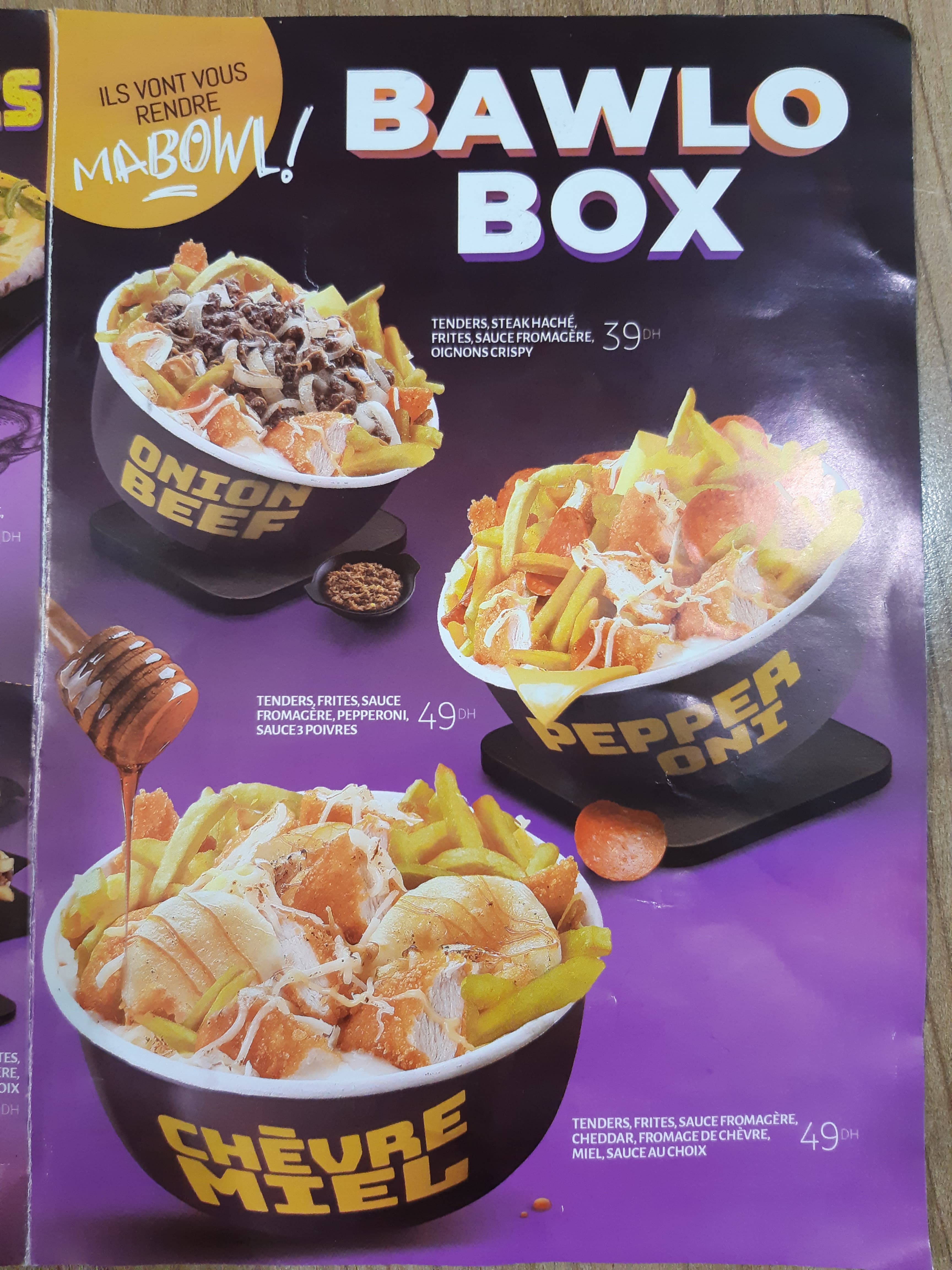 مطعم tacos de Lyon centre ville rabat قائمة الطعام page 3 tacos de Lyon centre ville rabat قائمة الطعام page 3