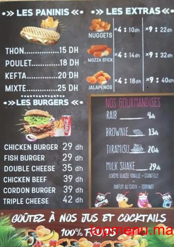 Restaurant Tacos Najd menu page 2 Tacos Najd menu page 2