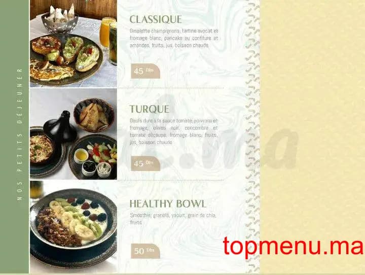 Restaurant JIVANA menu page 14 JIVANA menu page 14